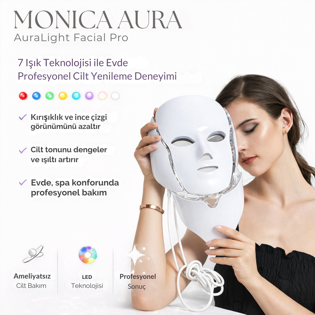 MONICA AURA-AuraLight Facial Pro